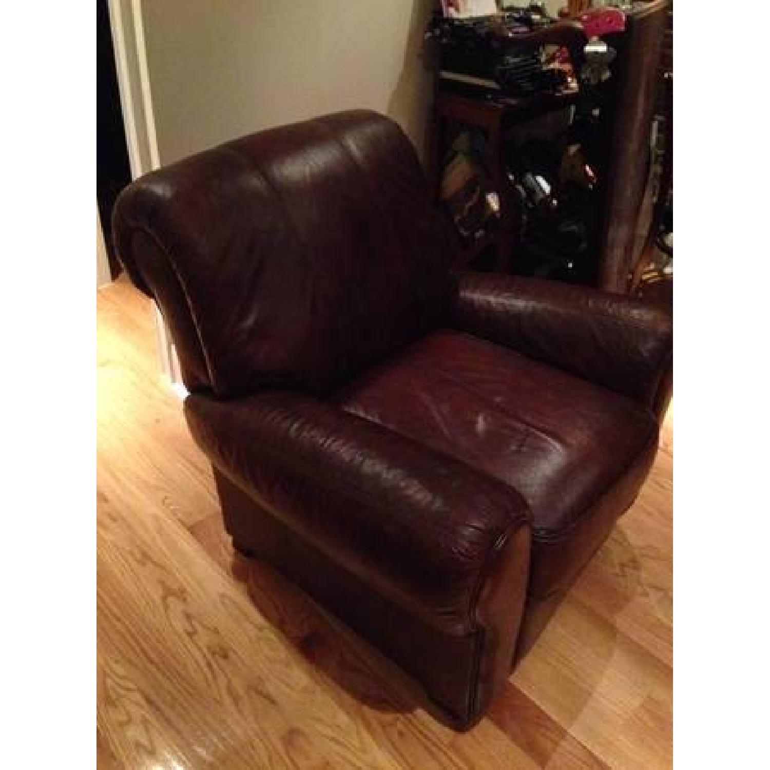 Pottery Barn Manhattan Recliner AptDeco