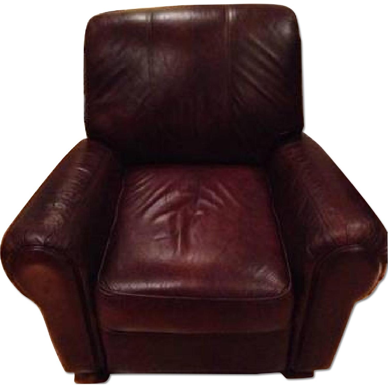 Pottery Barn Manhattan Recliner AptDeco