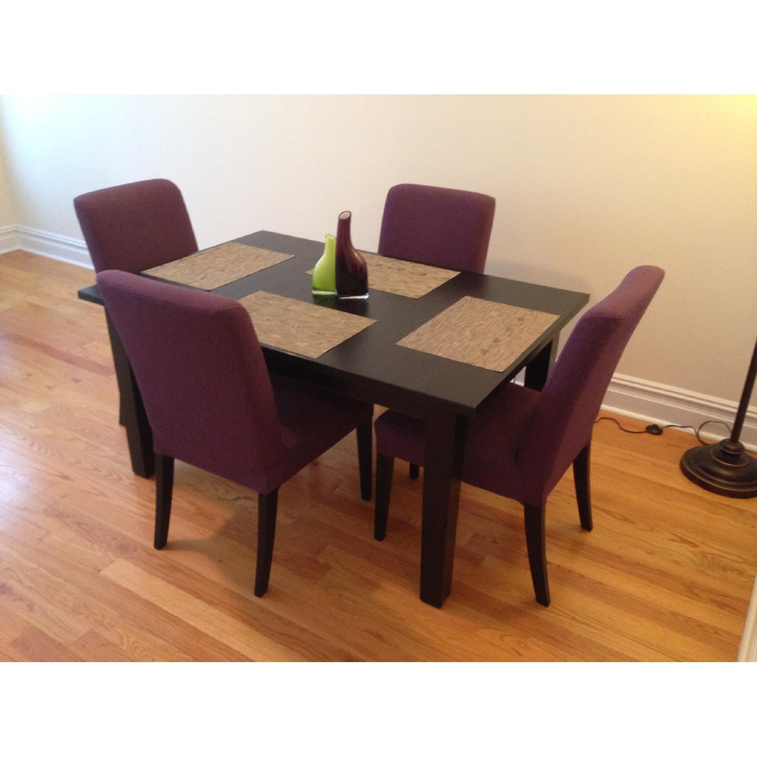Ikea Stornas Dining Table with 4 Chairs AptDeco