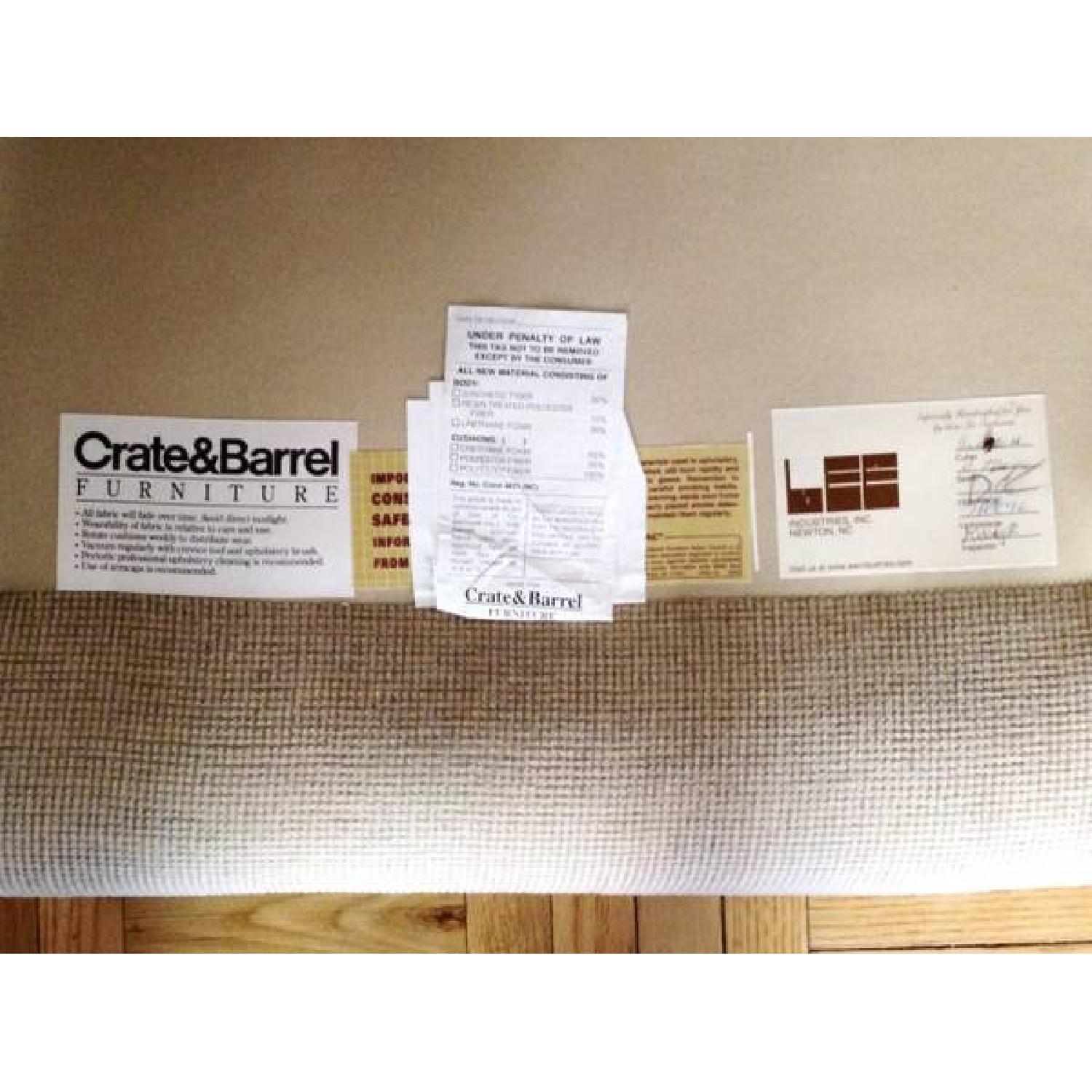 Crate & Barrel Wingback Chair - image-1