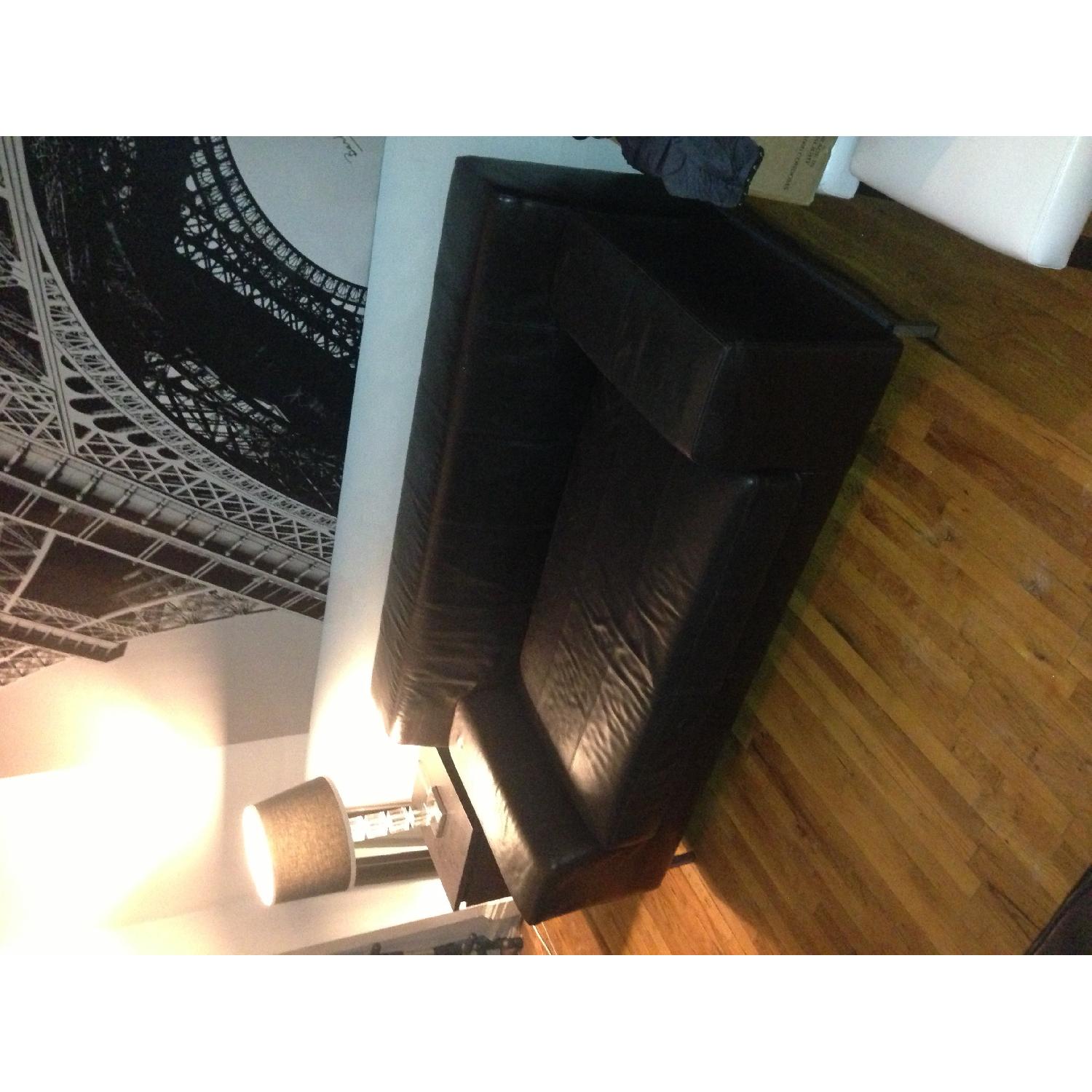 Ikea Leather Sofa - image-2