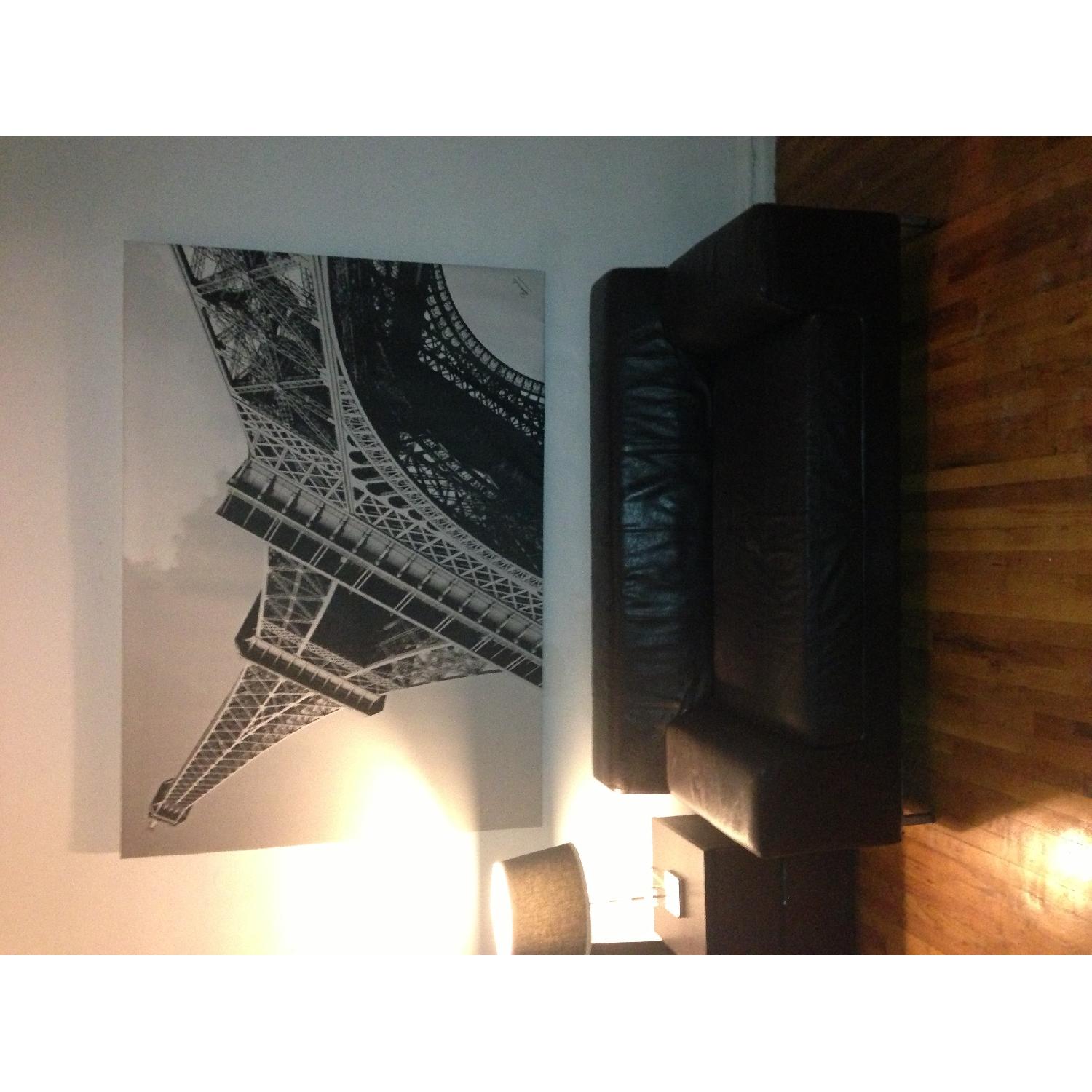 Ikea Leather Sofa - image-6