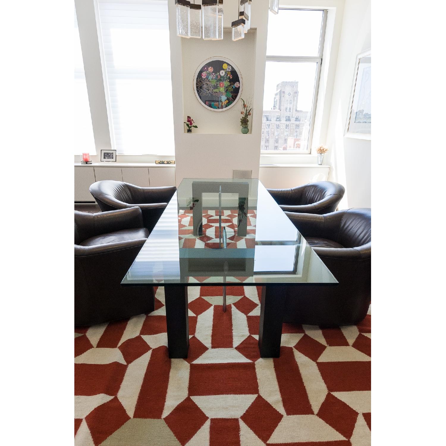 Large Glass Dining Table - image-9