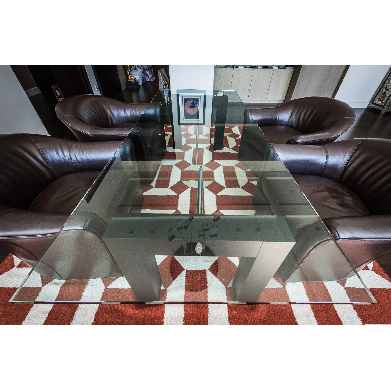 Large Glass Dining Table - image-11