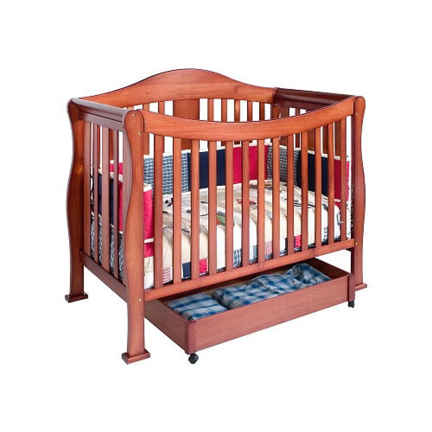 Davinci Parker 4-in-1 Convertible Crib, with mattress - Cherry wood - image-4
