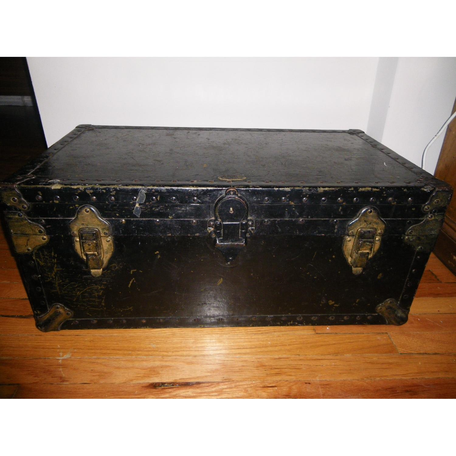 1940's Antique Storage Chest - image-2
