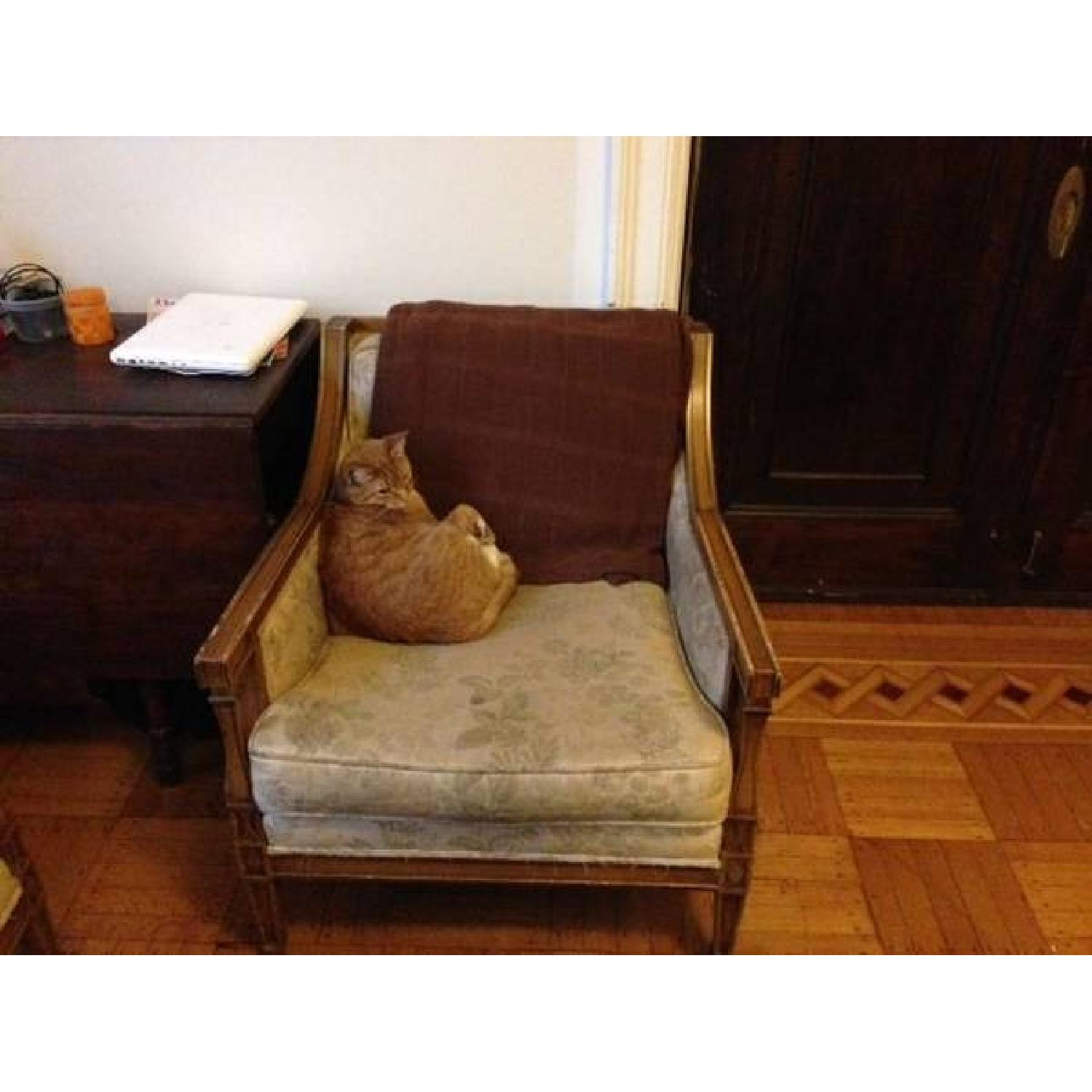 Vintage Sofa & Matching Chair - image-2