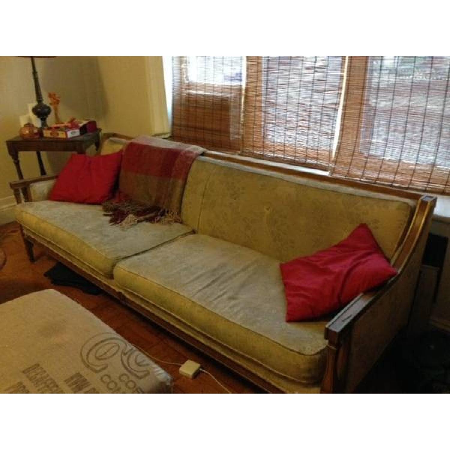 Vintage Sofa & Matching Chair - image-4