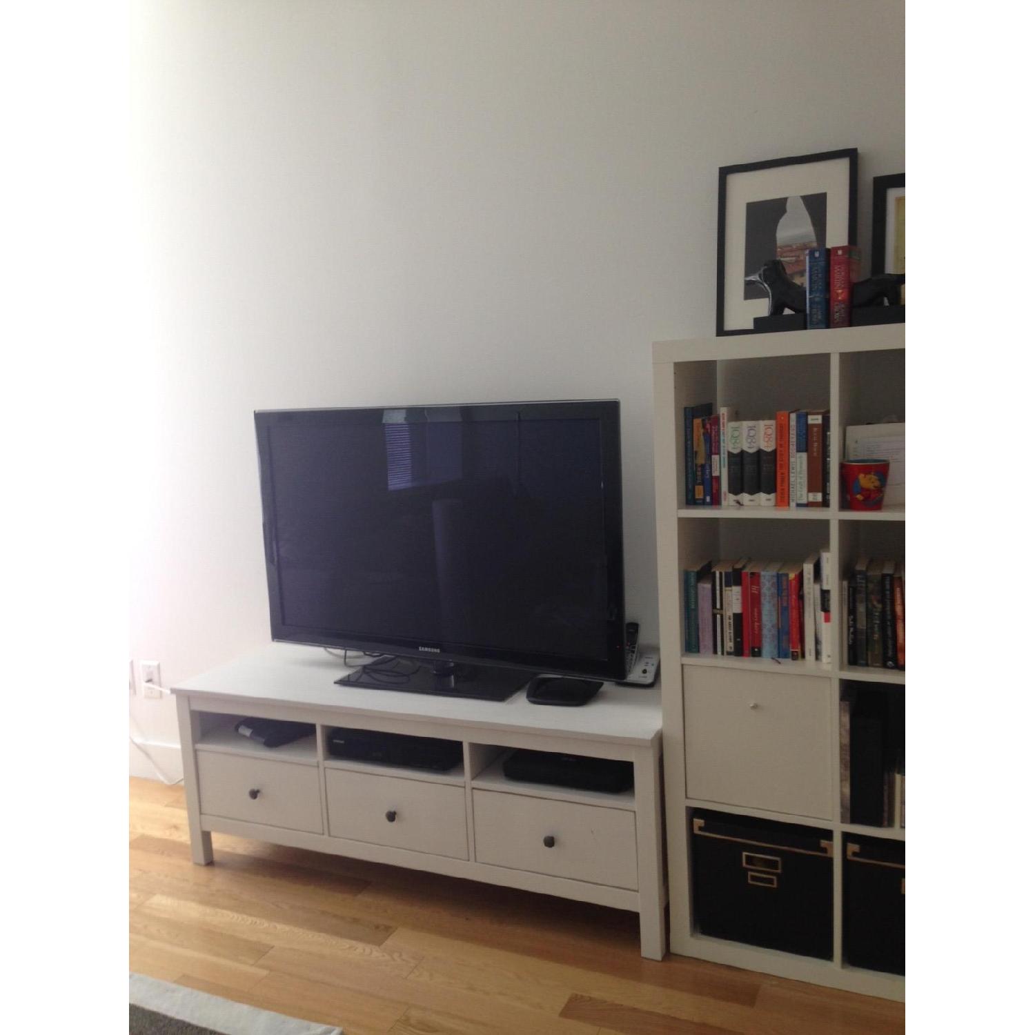 Ikea Hemnes TV Unit with 3 Drawers AptDeco