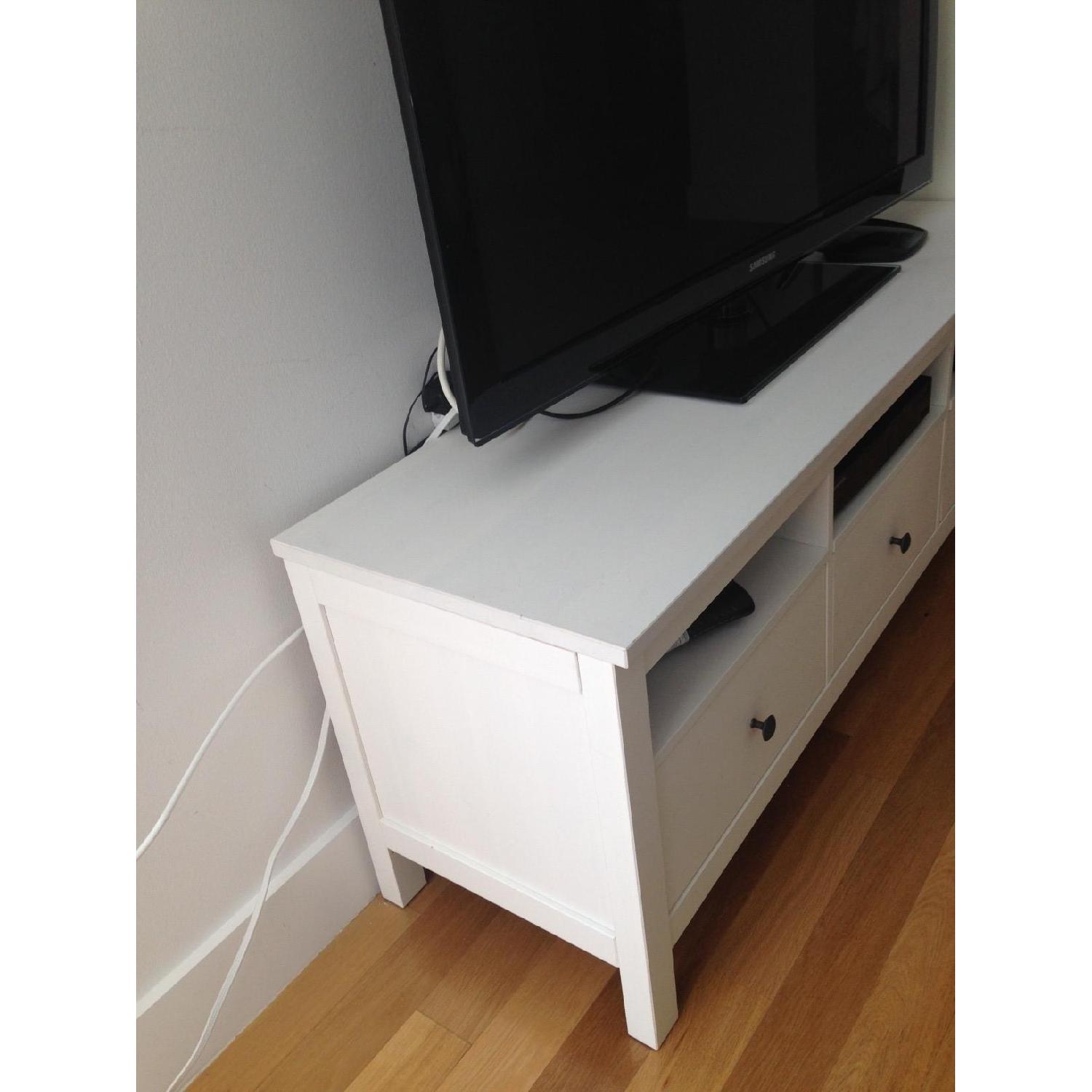 Ikea Hemnes TV Unit with 3 Drawers AptDeco