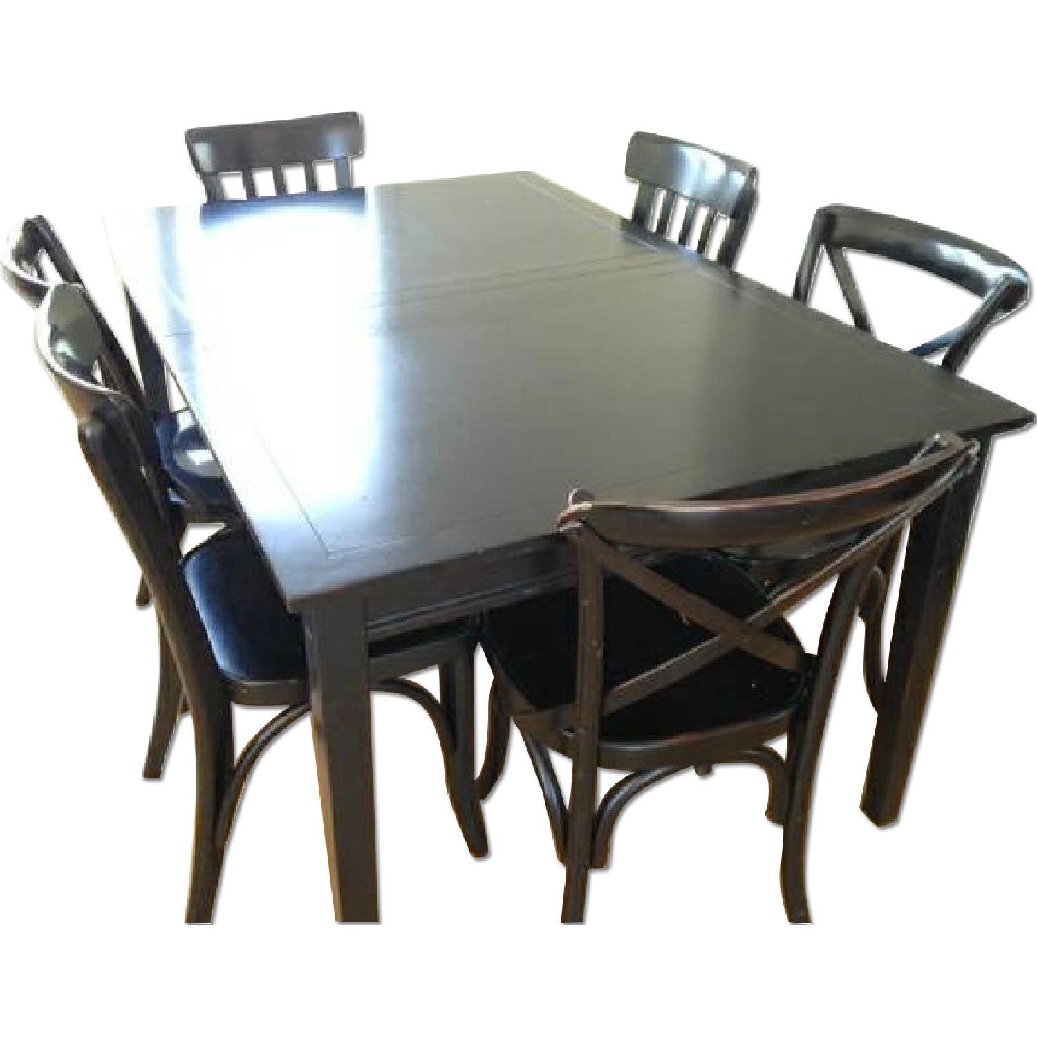 Pottery Barn Dining Table + Chairs - image-0