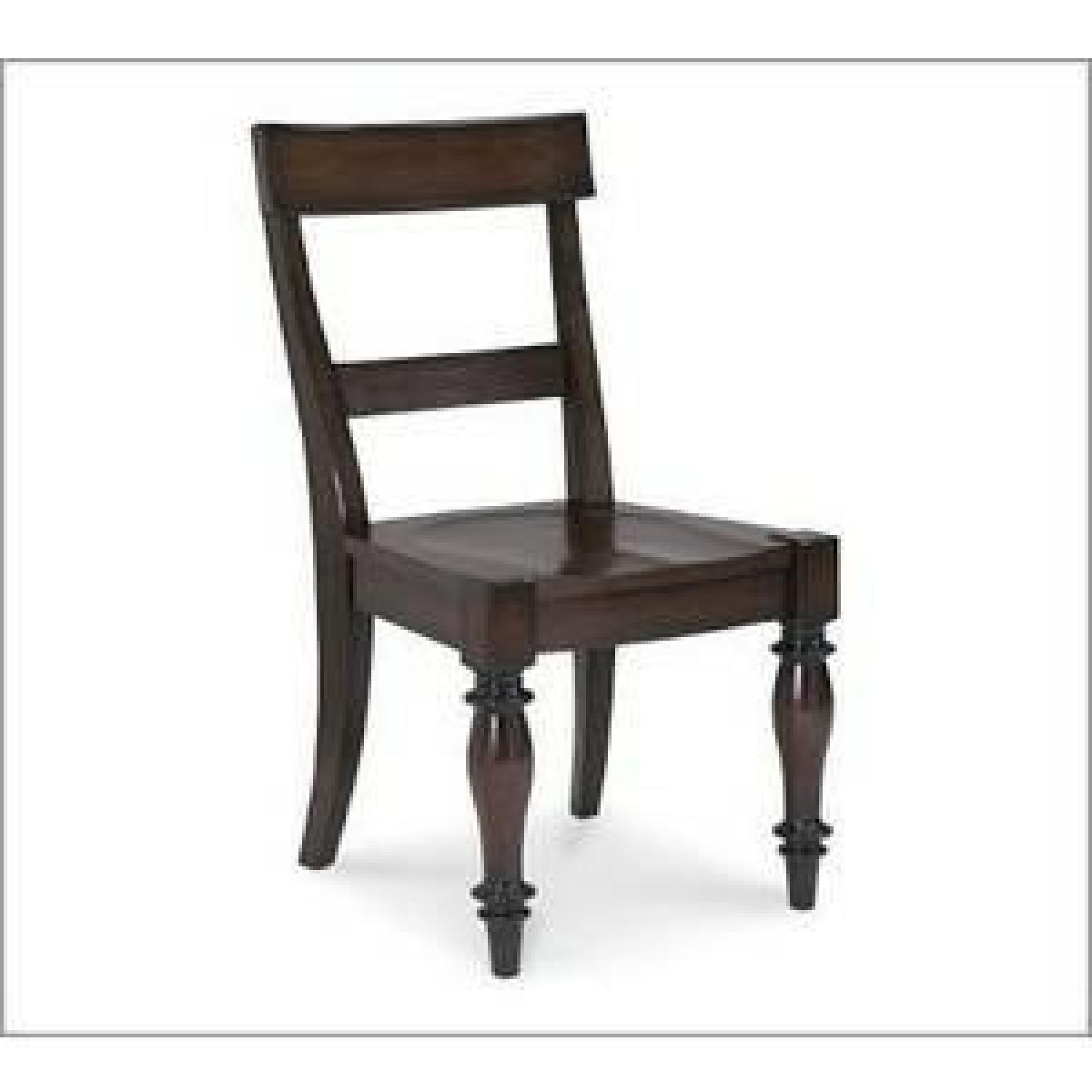 Pottery Barn Montego Table with 6 Chairs and 2 Leaves - image-1