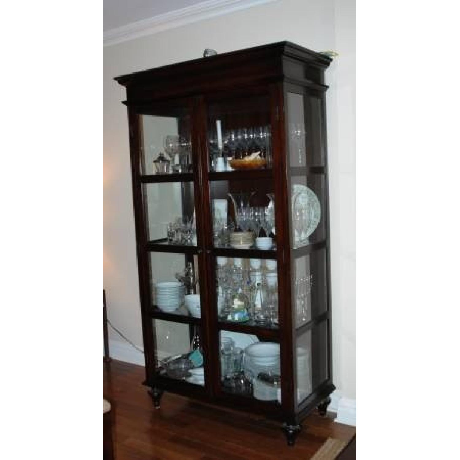 Pottery Barn Montego Table with 6 Chairs and 2 Leaves - image-3