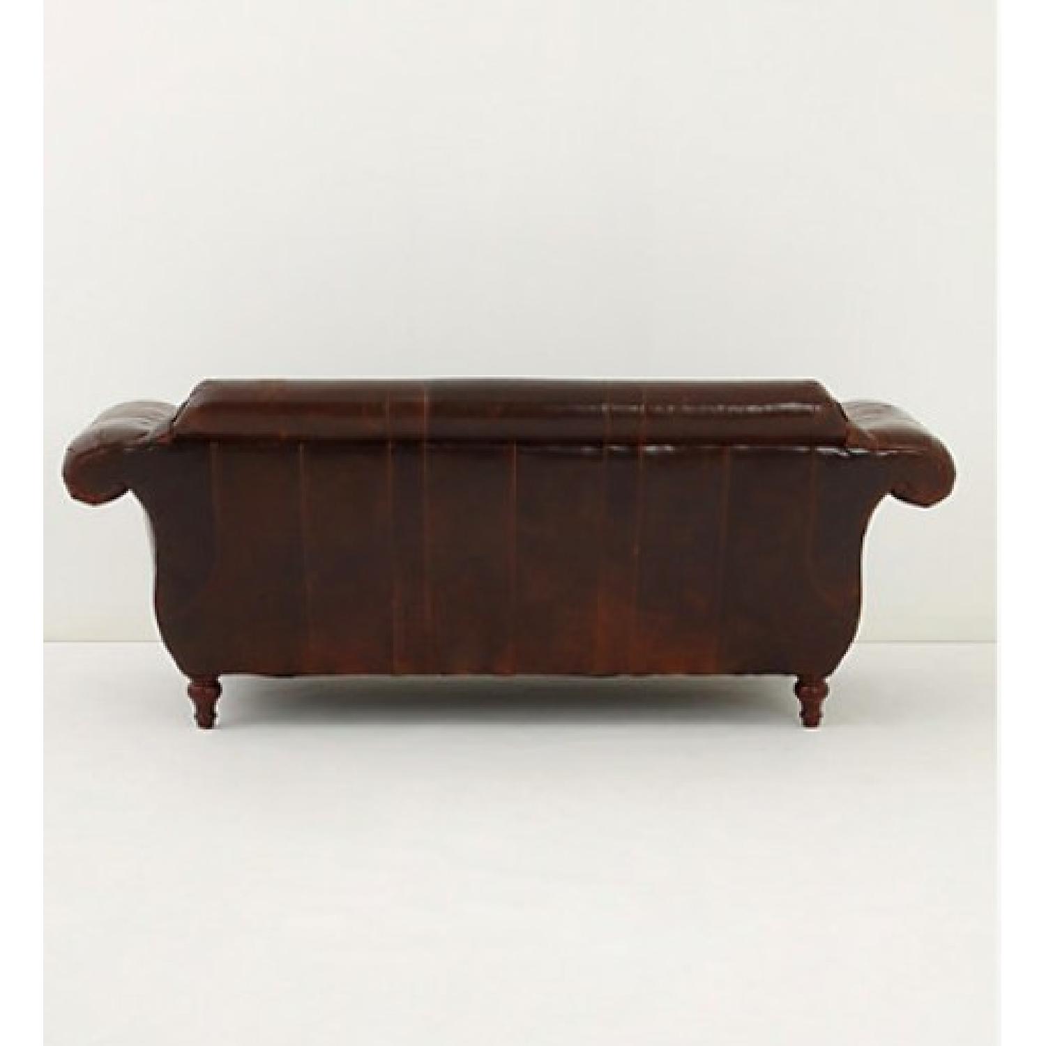 Anthropologie Leather Cotswold Sofa - image-3