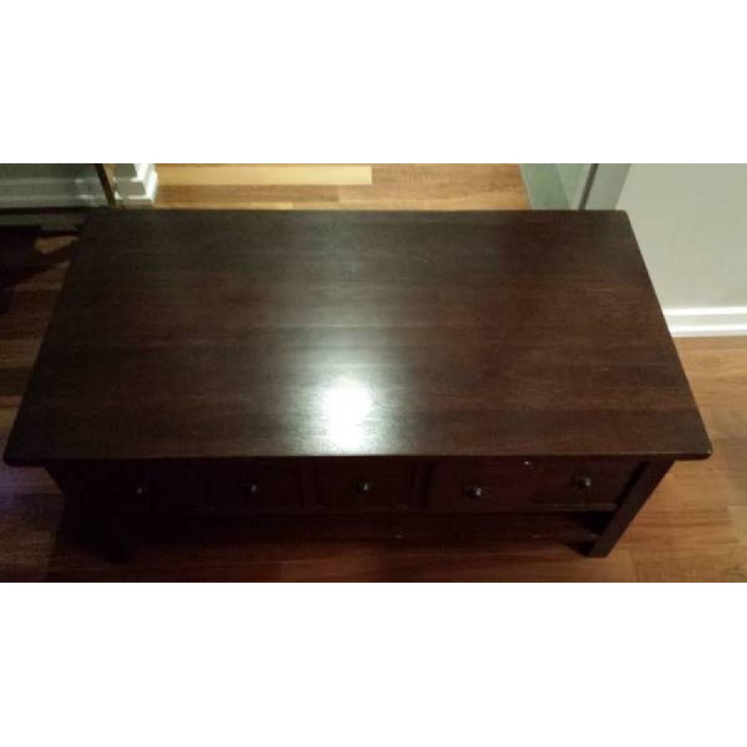 Pottery Barn Apothecary Coffee Table - Wooden - image-1