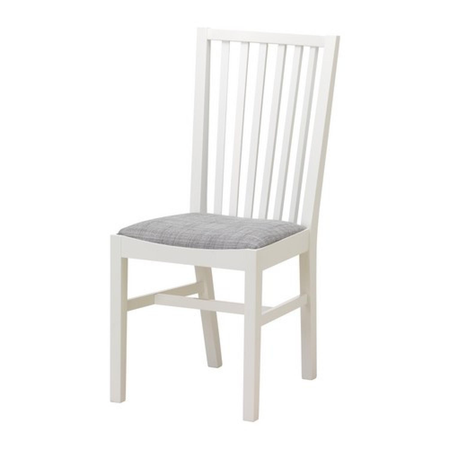 IKEA イケア　NORRNAS ナポリタン　2脚 NÄMMARÖ table, 2 chairs and bench, outdoor, light brown