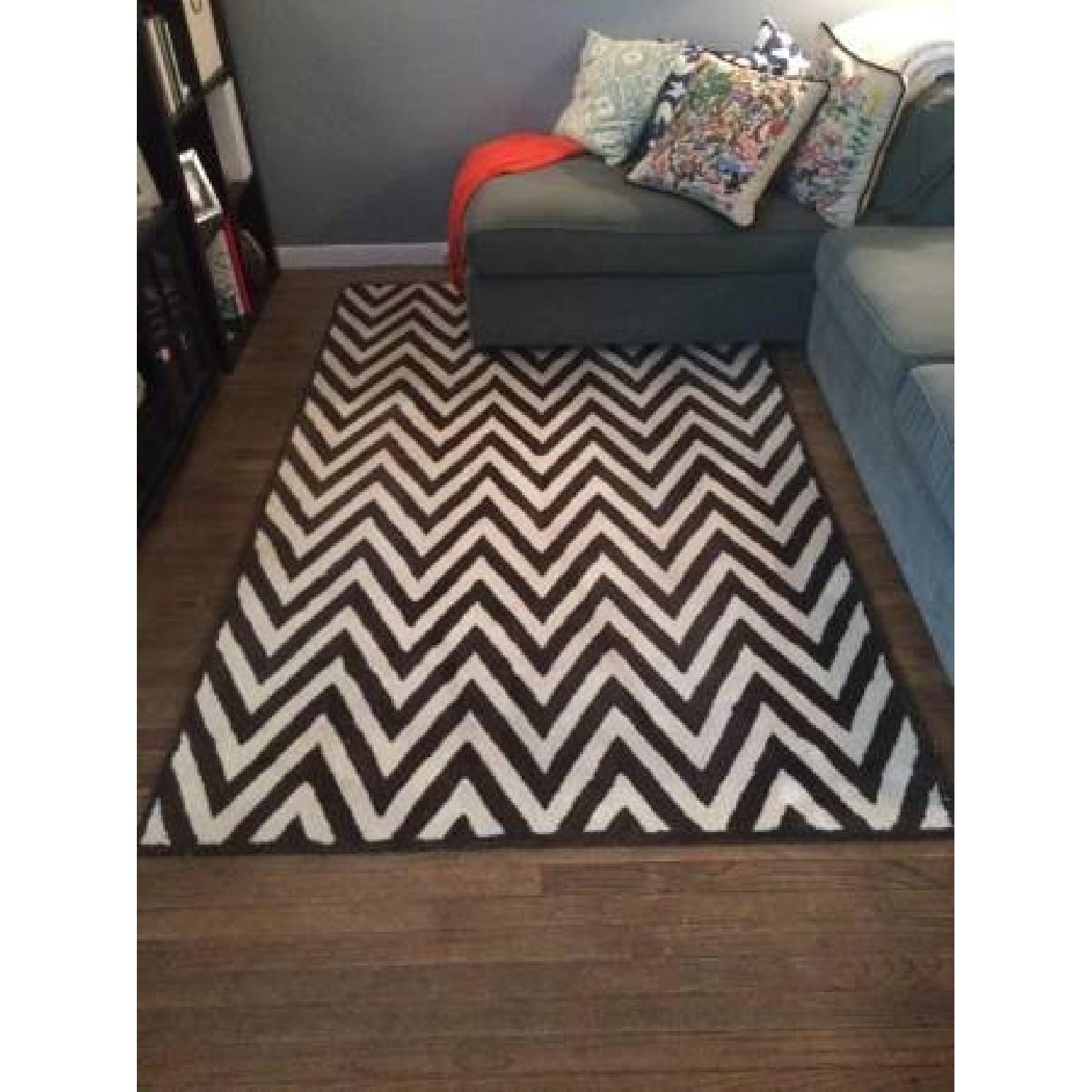 Pottery Barn Hayden Zig Zag Rug - image-1