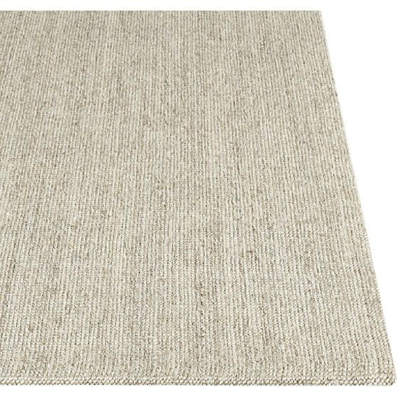 Crate & Barrel Sisal Linen 5x8' Rug - image-1