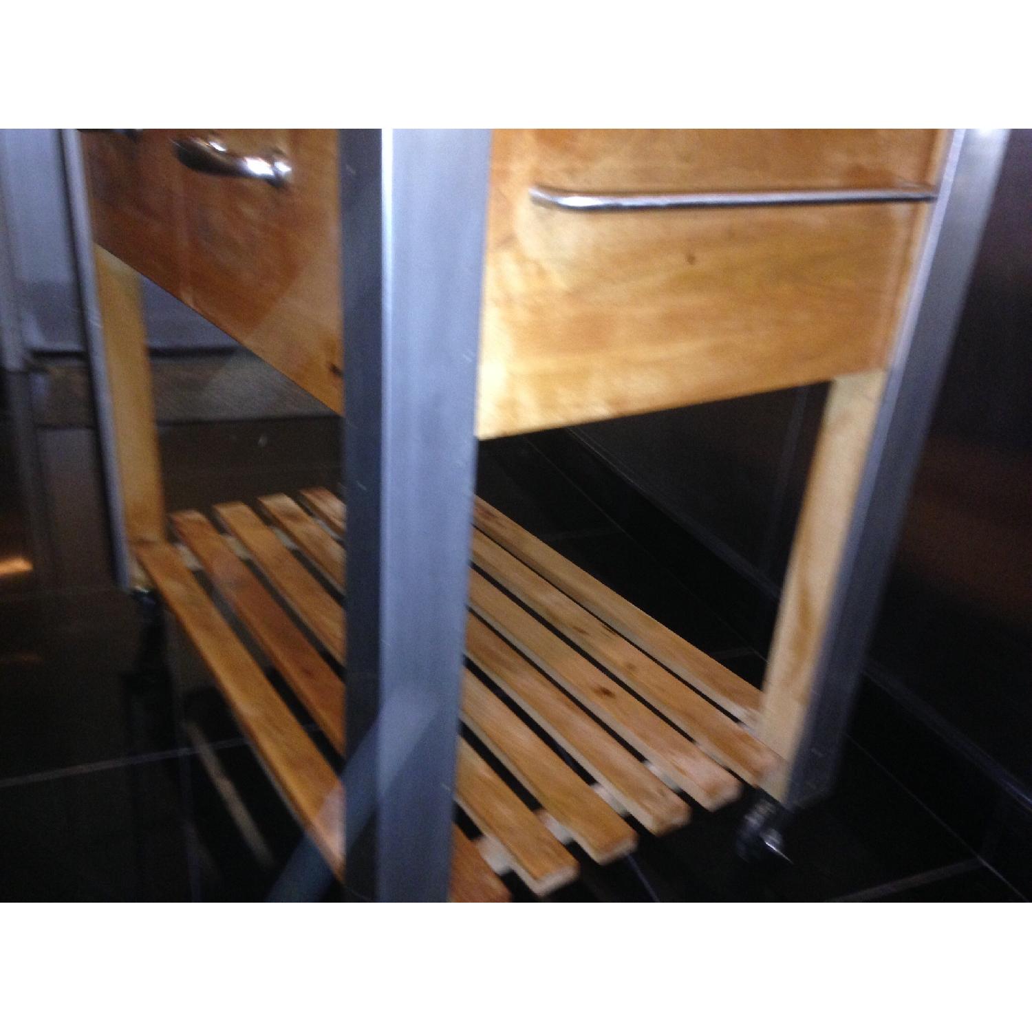 Kitchen Island with Butcher Block Top - image-4