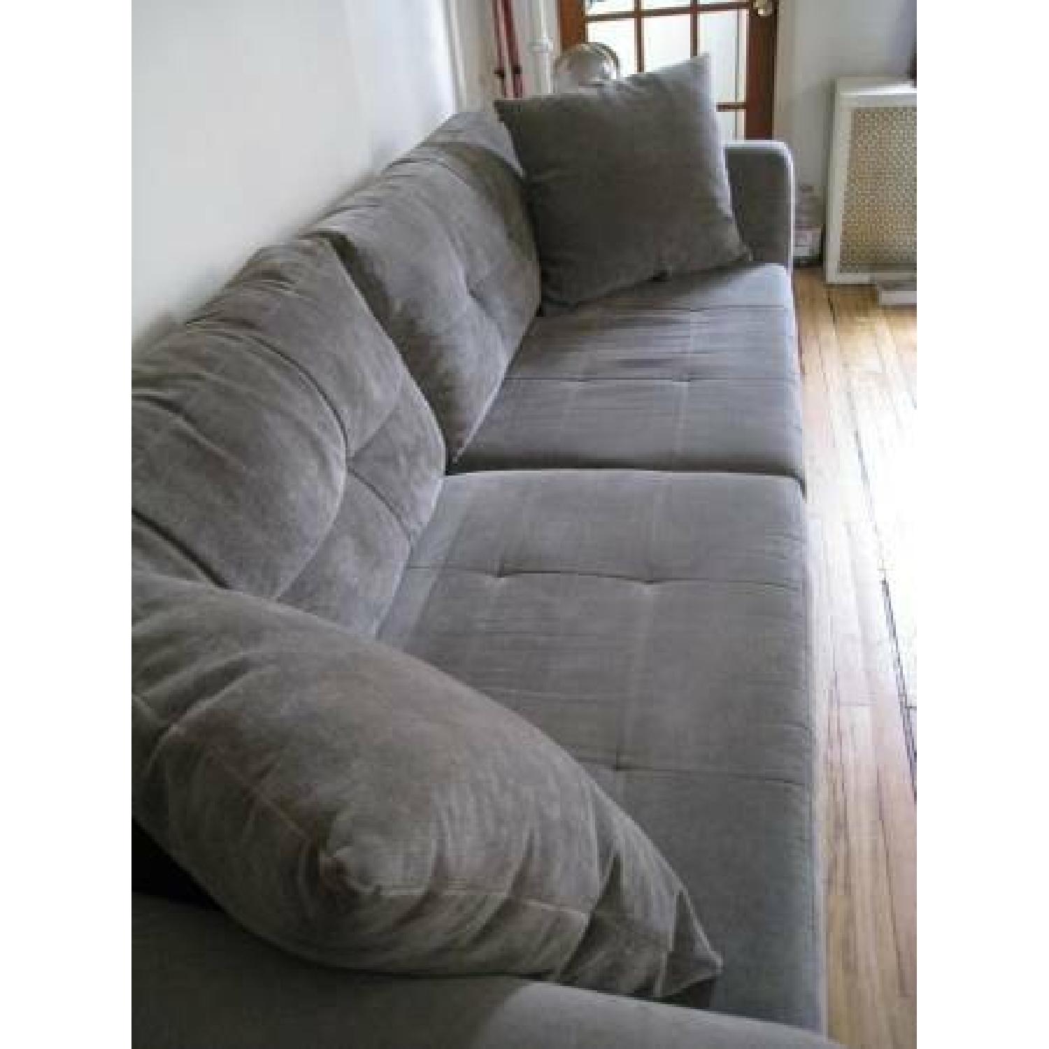 Macy's Elliot Microfiber Sofa - image-1