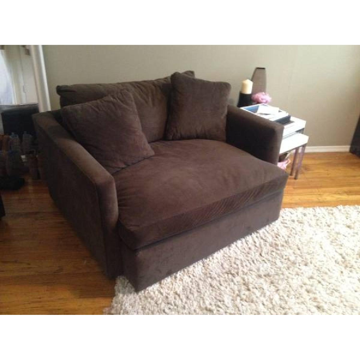 Crate and Barrel Chair and a Half - image-1