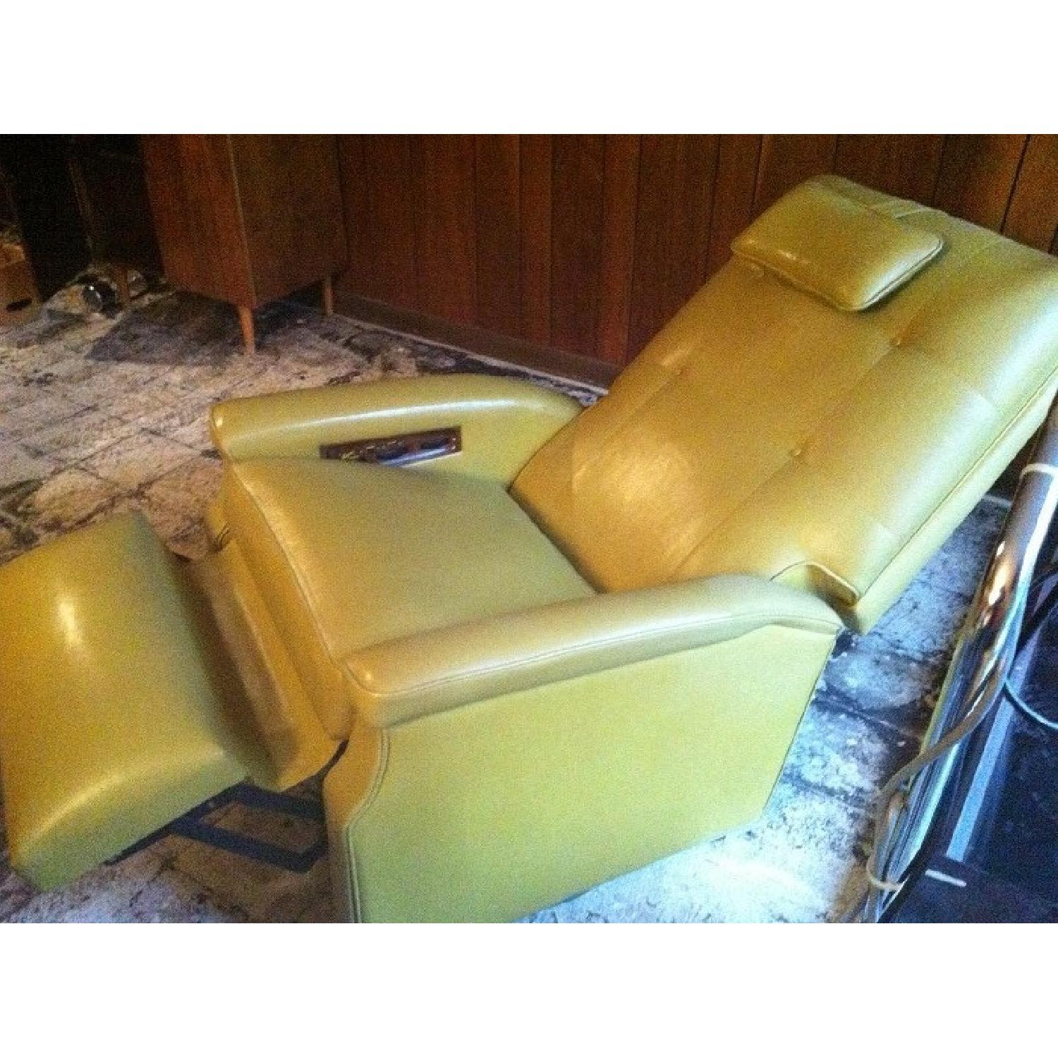 Niagra Mid Century Modern Reclining Massage Chair - image-1