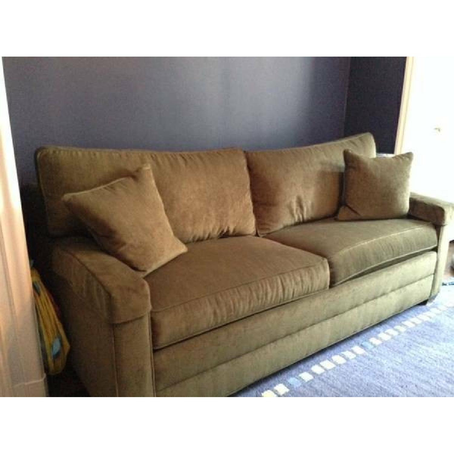 Ethan Allen Couch With Pull Out Bed - image-1