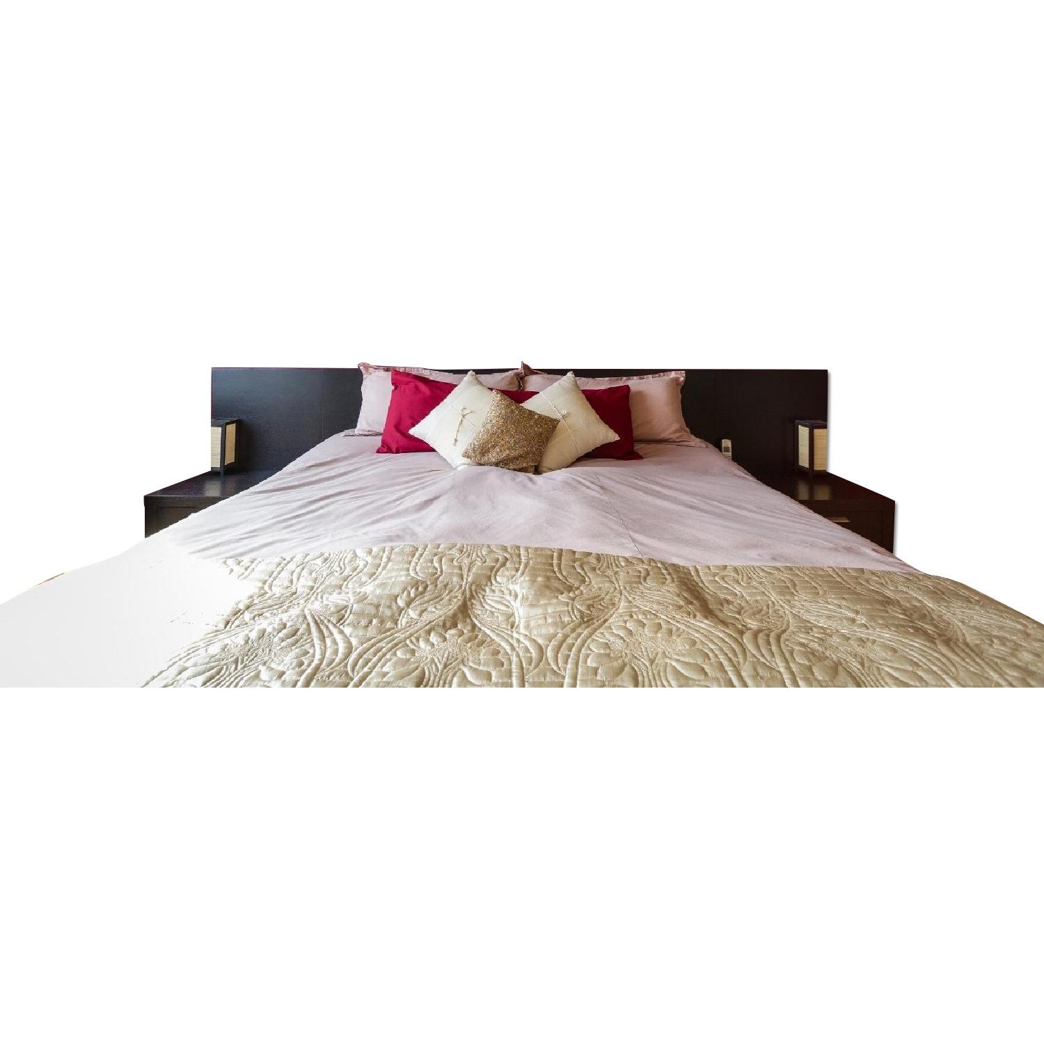 EQ3 King Bed Frame with Drawers - image-3