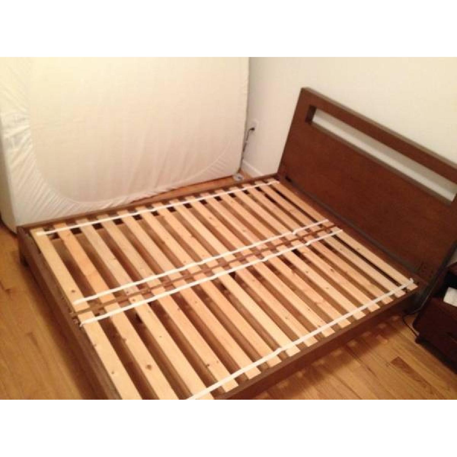 West Elm Simple Low Frame Bed AptDeco