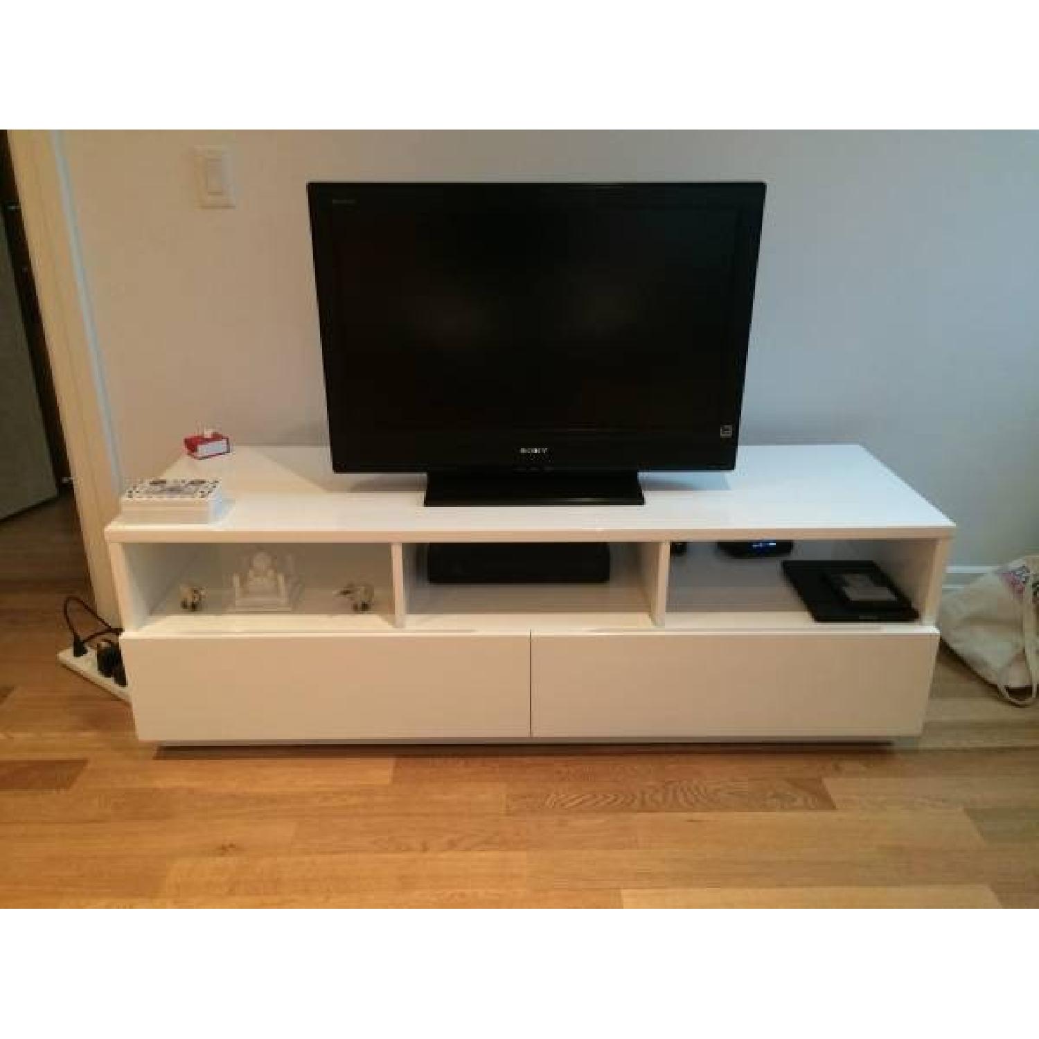 CB2 Chill Media Console AptDeco