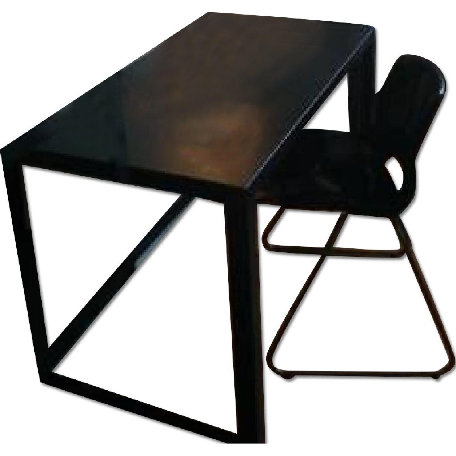 CB2 Desk And Bookshelves AptDeco