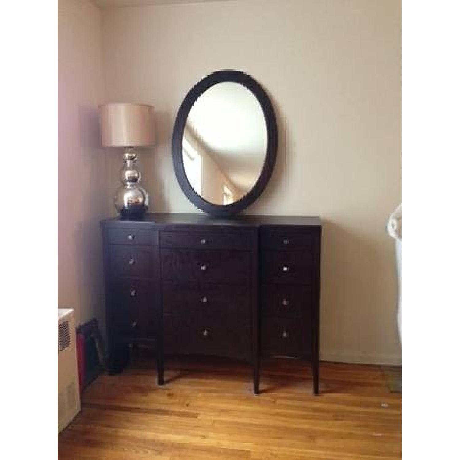 Shermag Dresser & Mirror - image-3