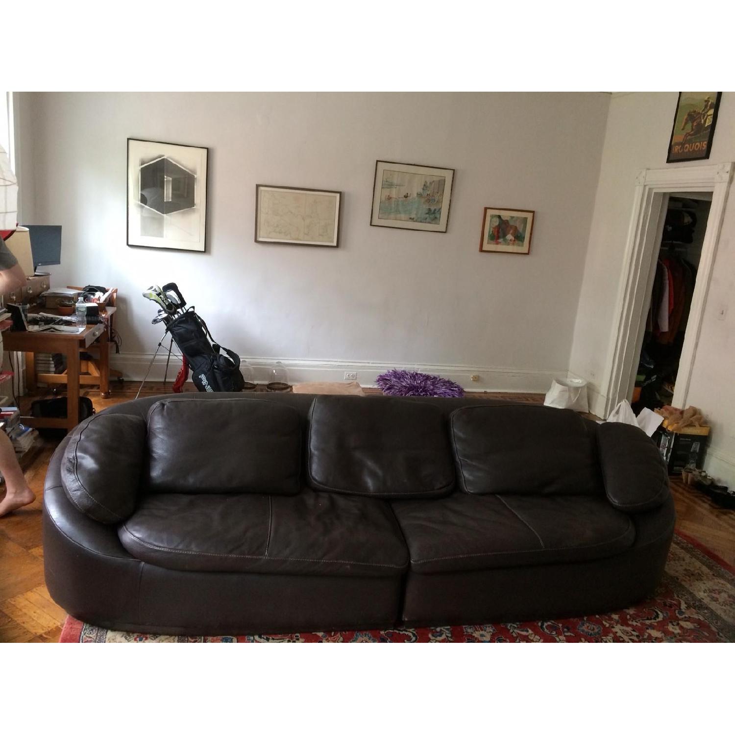 Giovanni Sforza Luxurious Leather Sofa - image-3