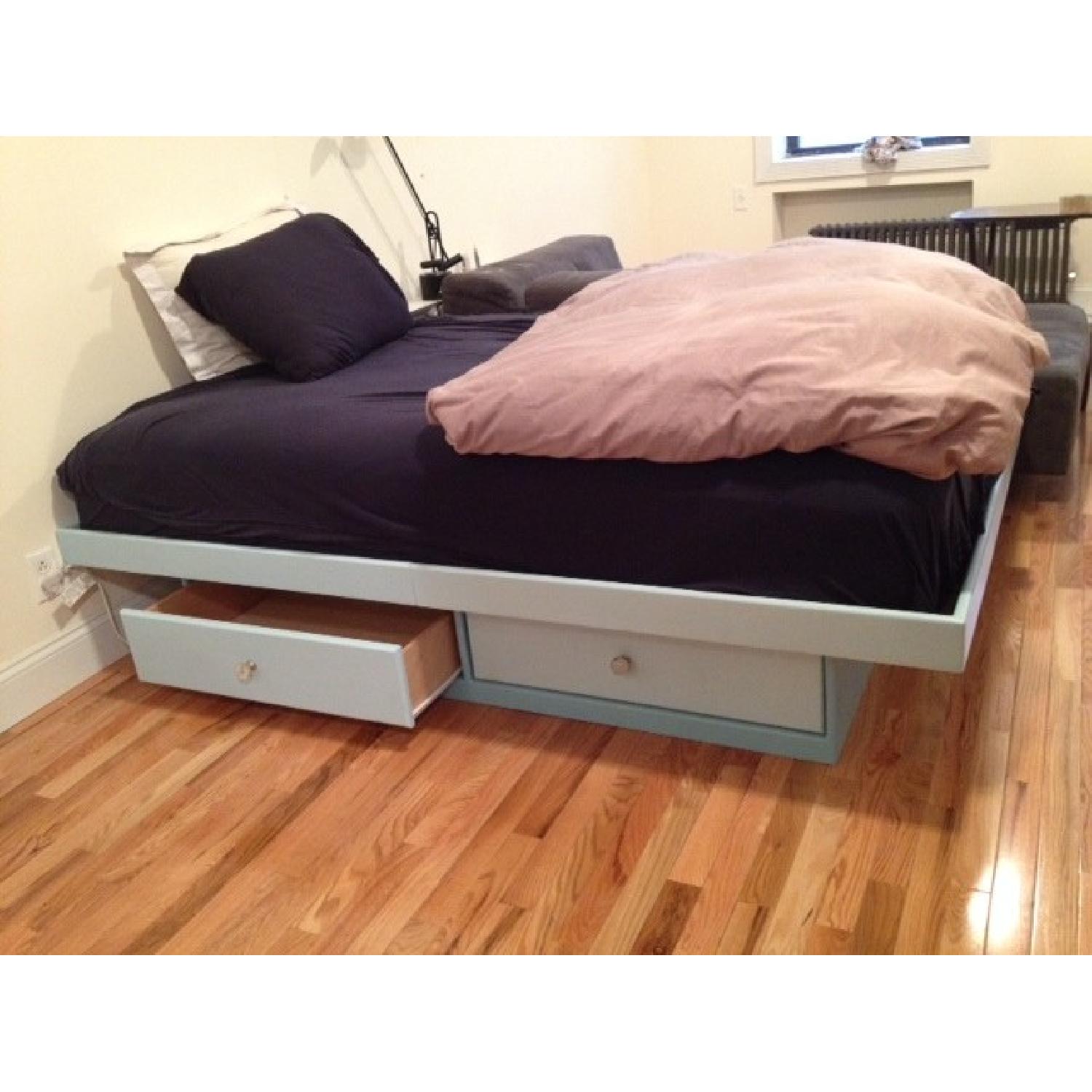 Platform storage bed - image-1