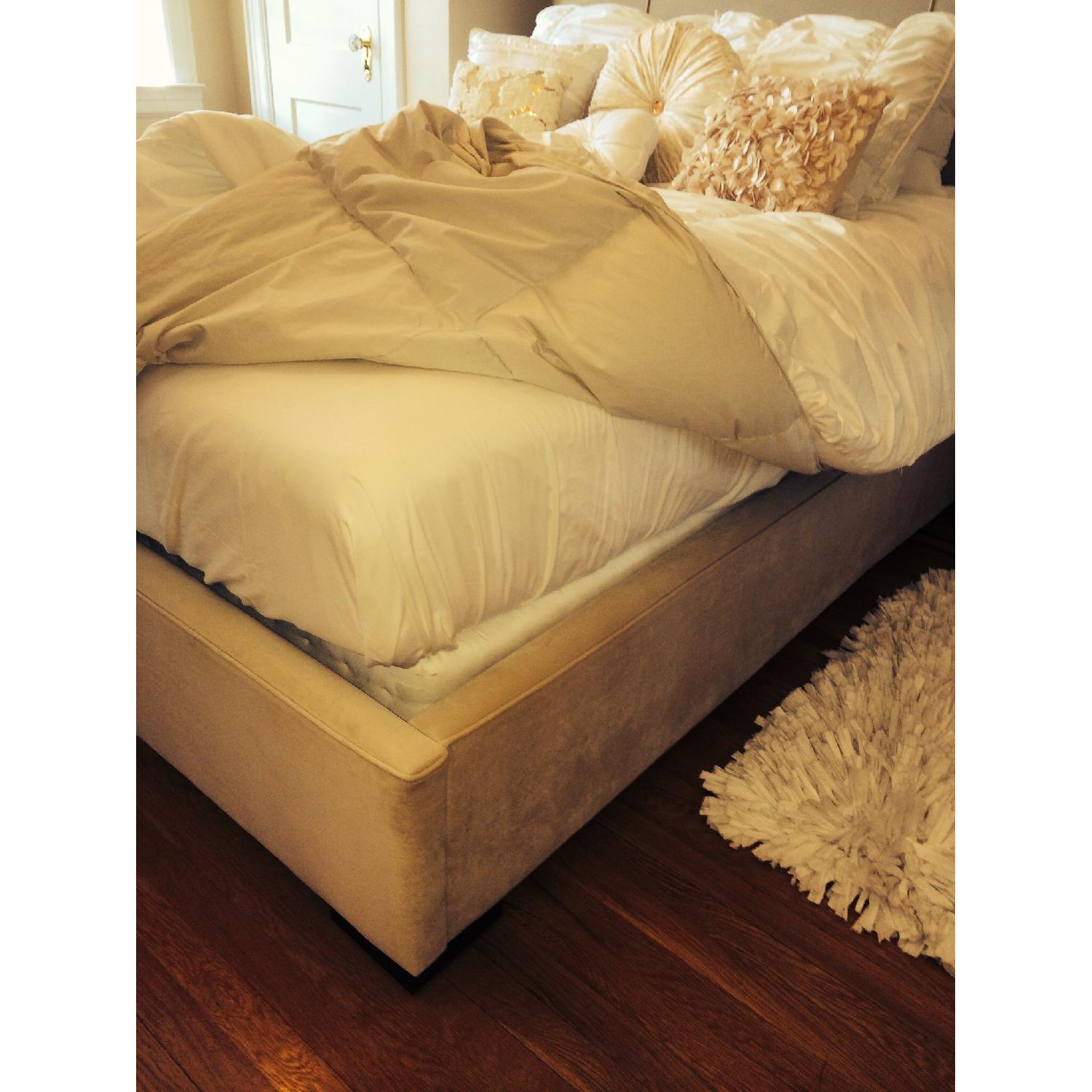 Macys Bed Frame with Headboard (Post/Rails) AptDeco