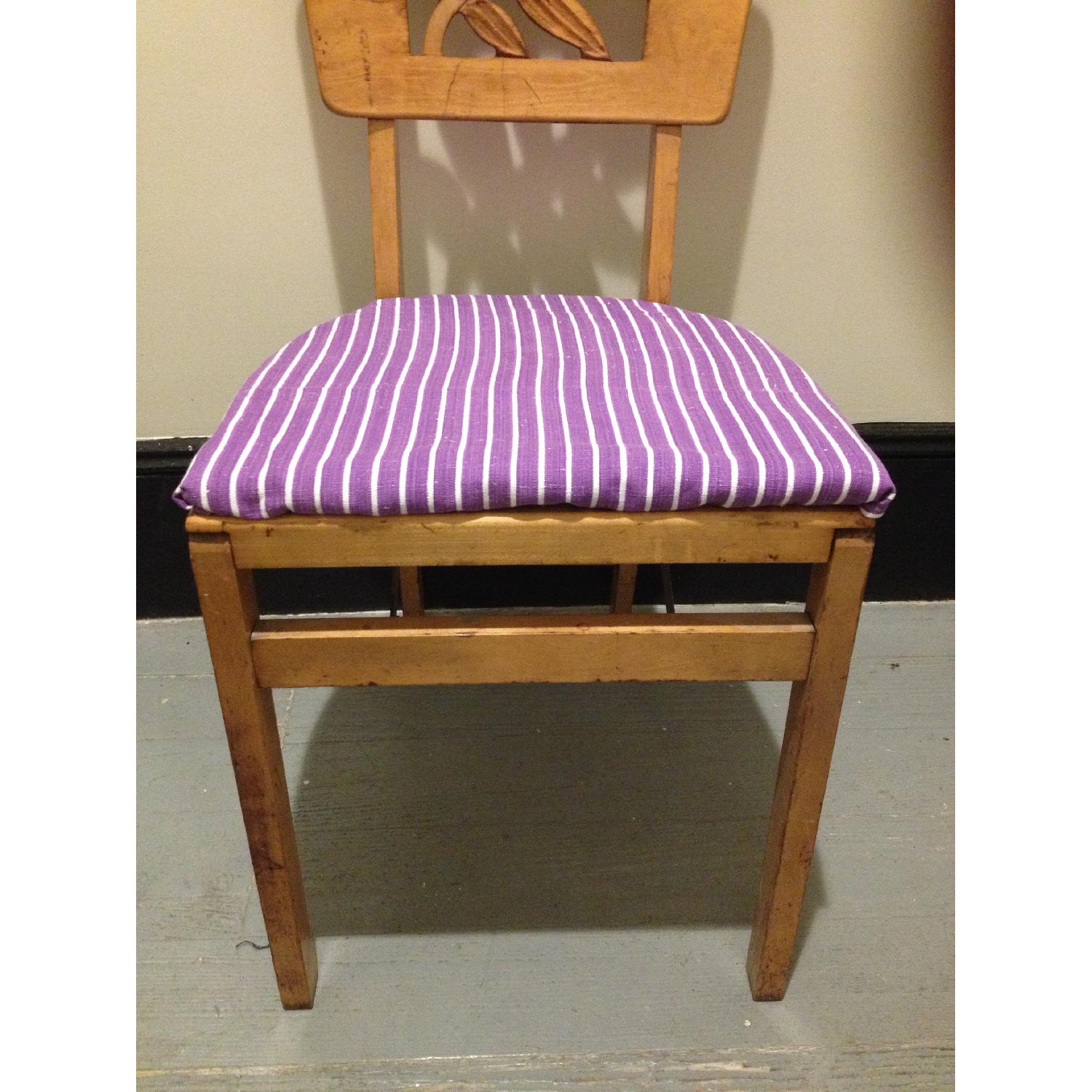 Antique Folding Chair - image-3