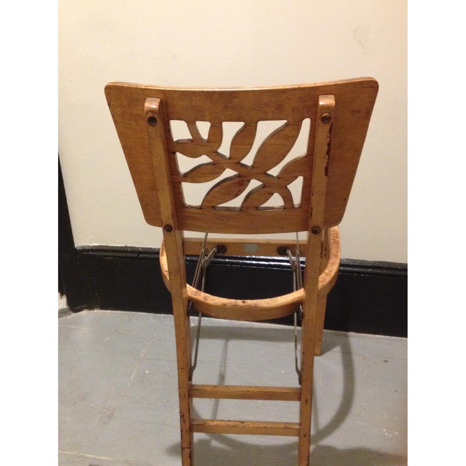 Antique Folding Chair - image-5