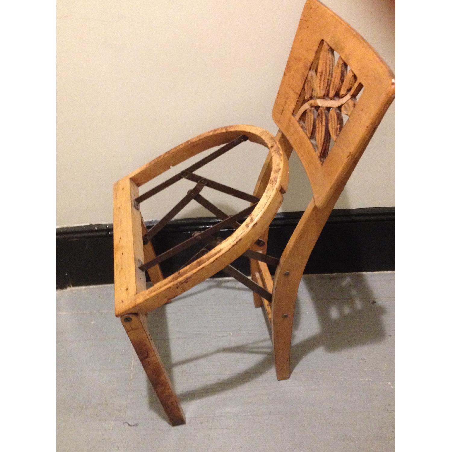 Antique Folding Chair - image-6