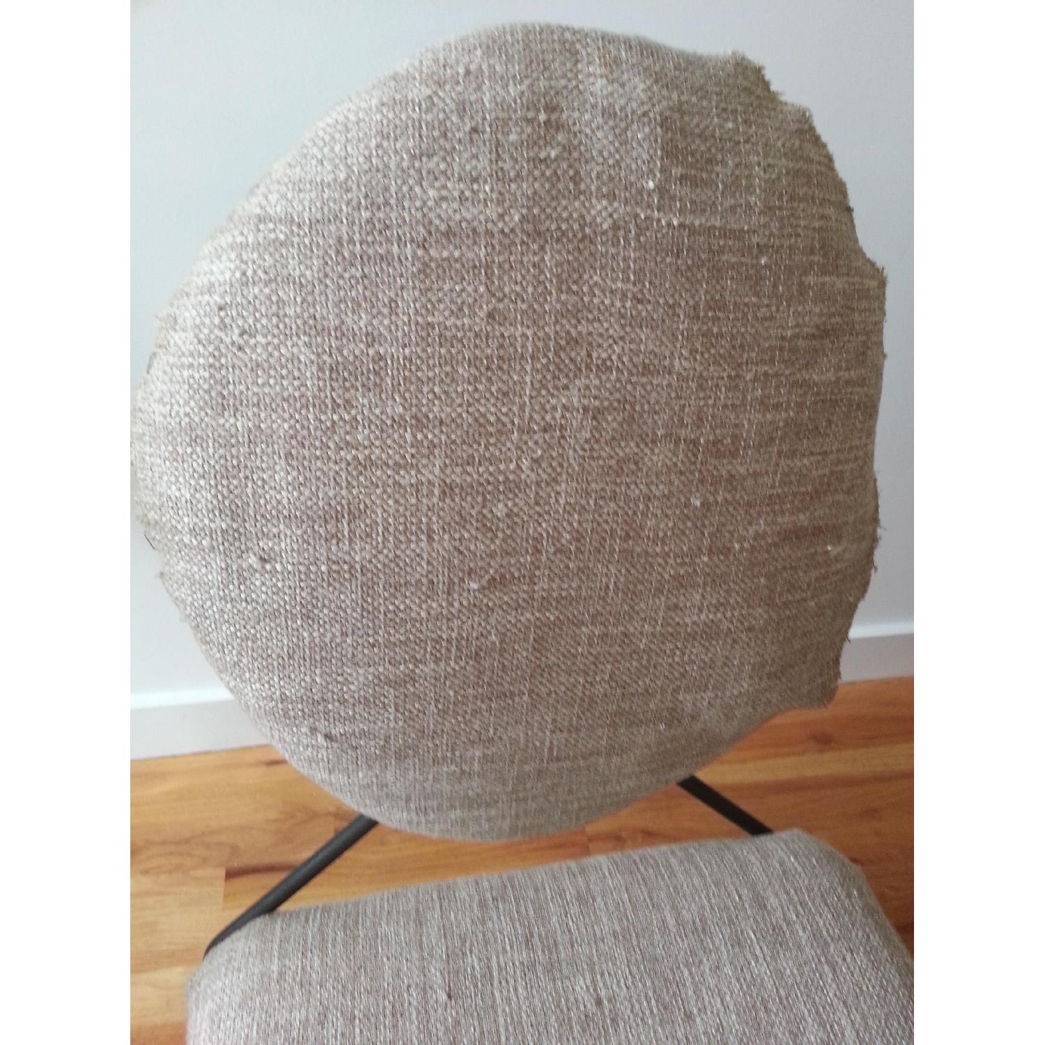 Ungaro Cast Iron Chairs w/ Fabric - image-6