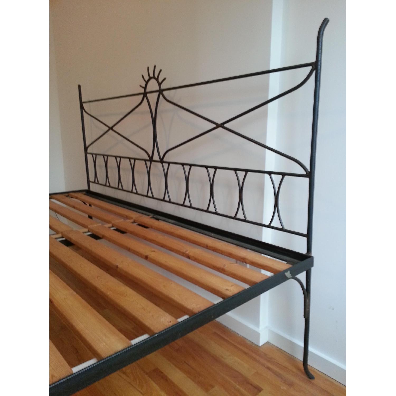Custom-made Cast Iron King Bed - image-1