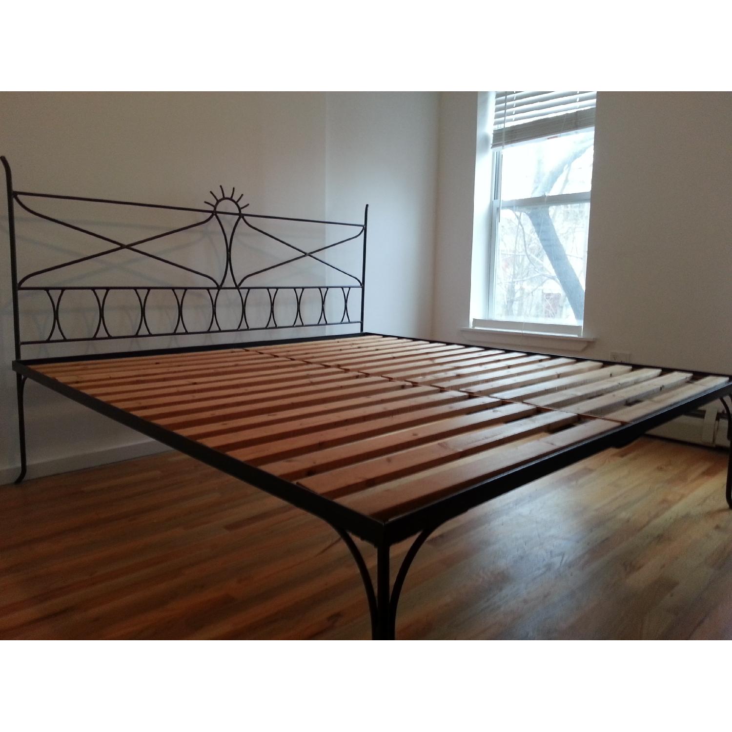 Custom-made Cast Iron King Bed - image-4