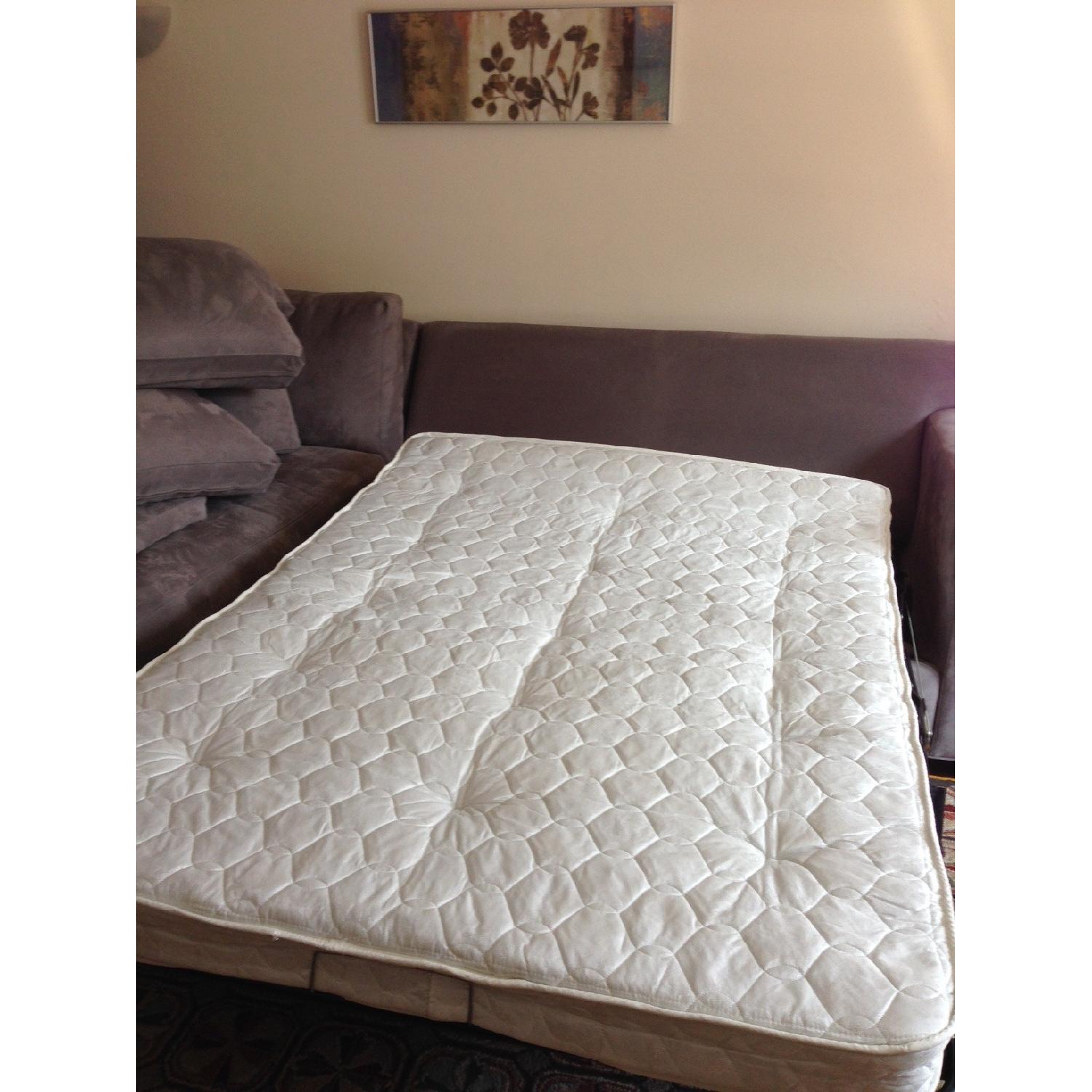 Crate & Barrel Sectional Sofa Bed - AptDeco