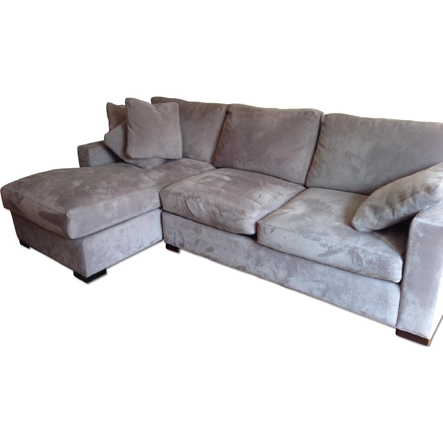 Crate & Barrel Sectional Sofa Bed - AptDeco