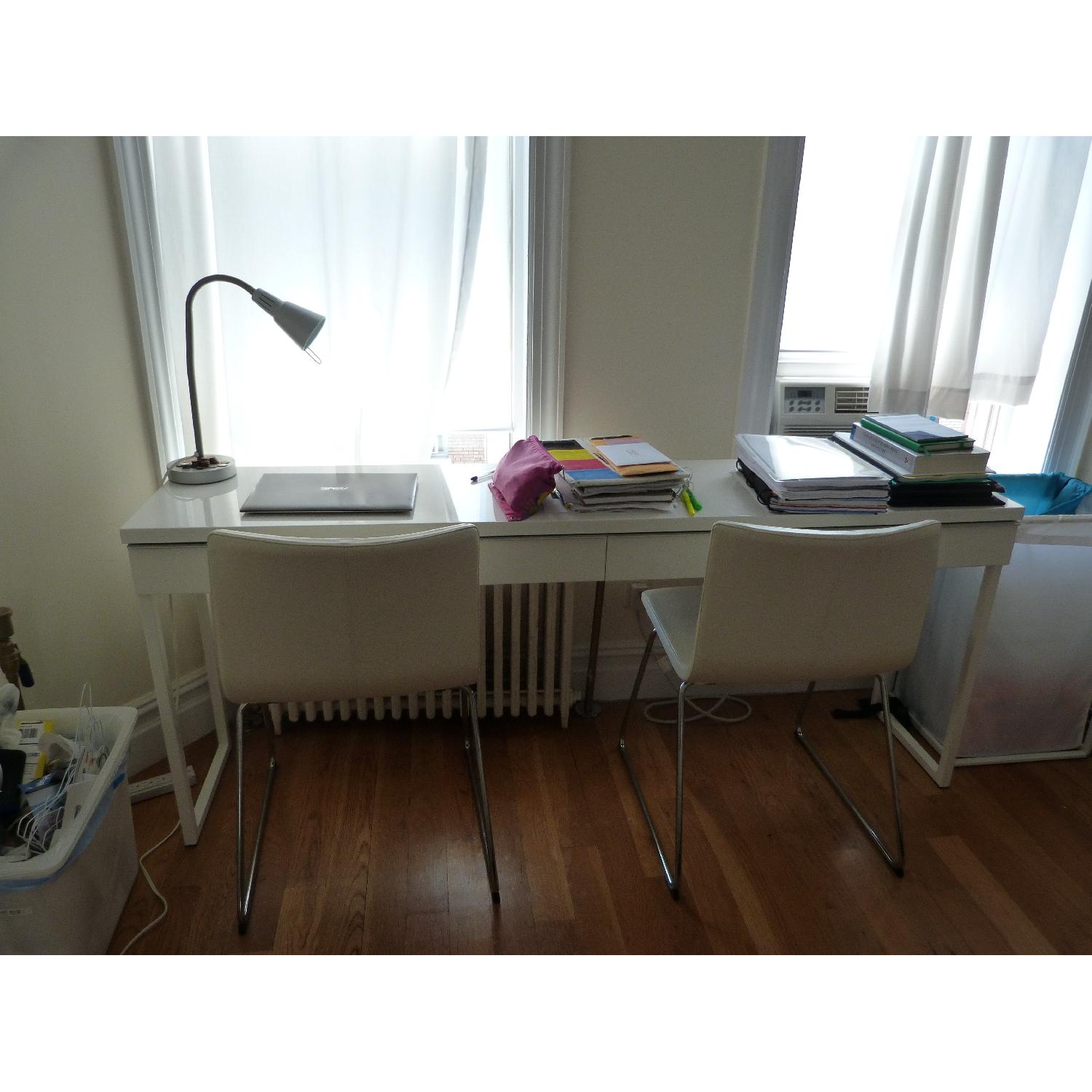 Ikea Besta 2 Seater Desk AptDeco