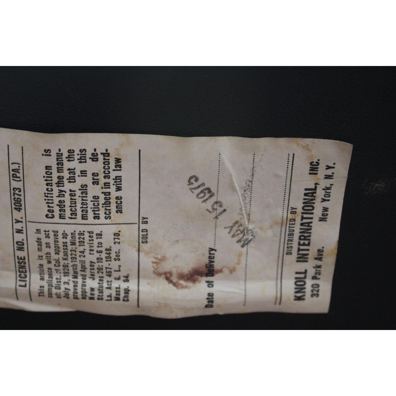 Knoll Blue Pollock Executive Office Chair - image-1