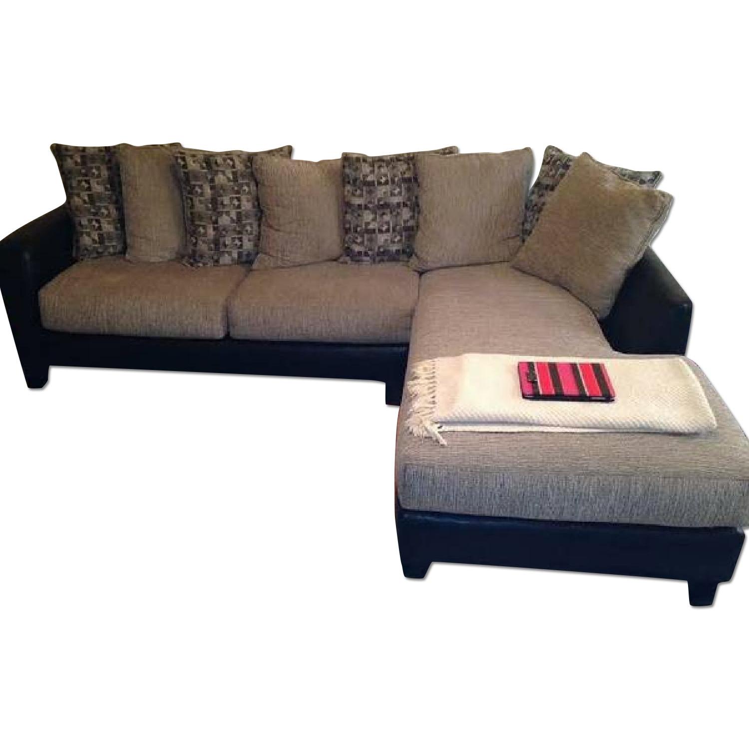 Bobs Furniture Sectional Sofa AptDeco