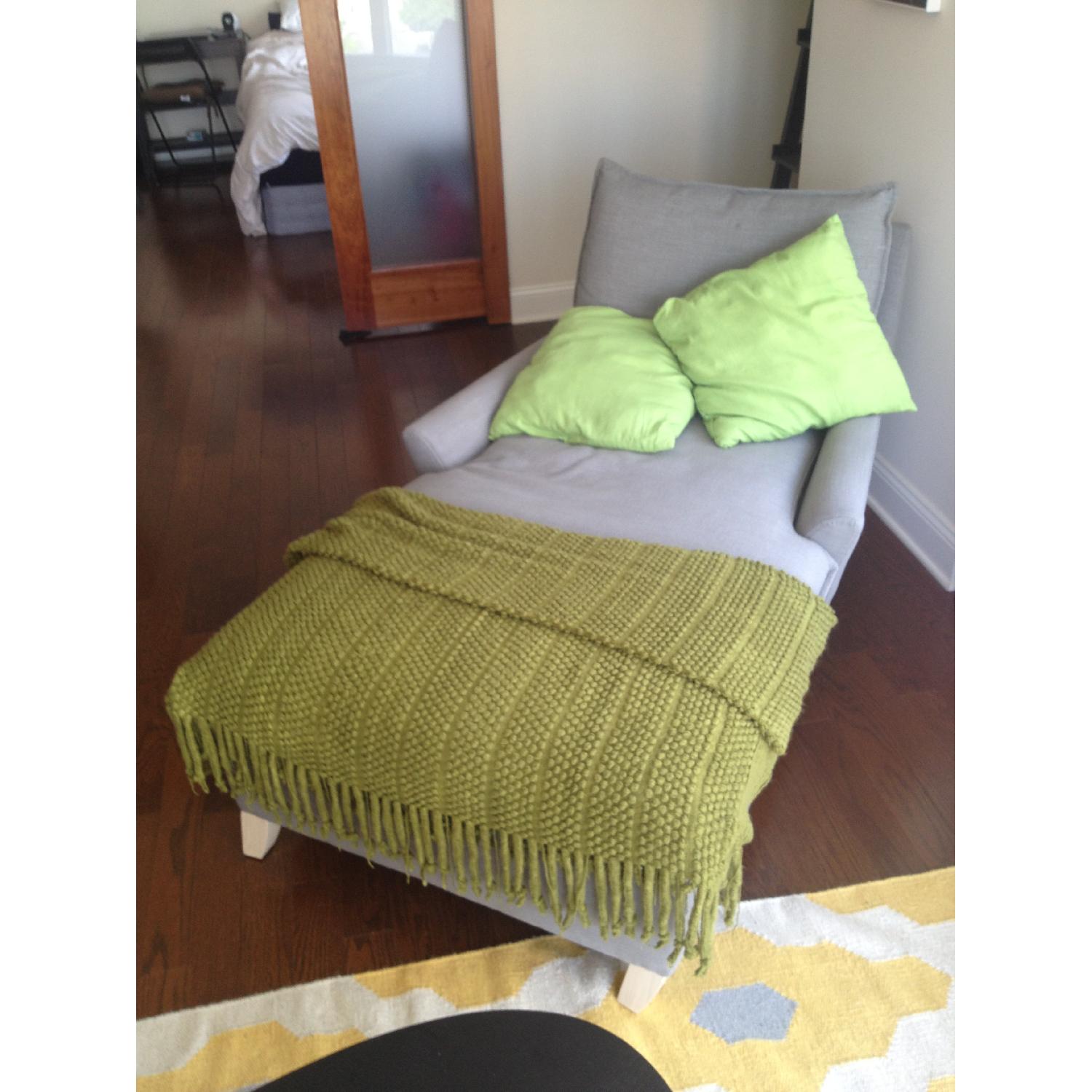 West Elm Bliss Down-Filled Chaise - image-2