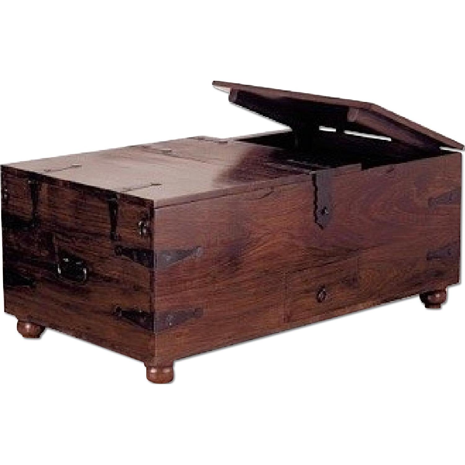 Crate & Barrell Taka Trunk - image-0
