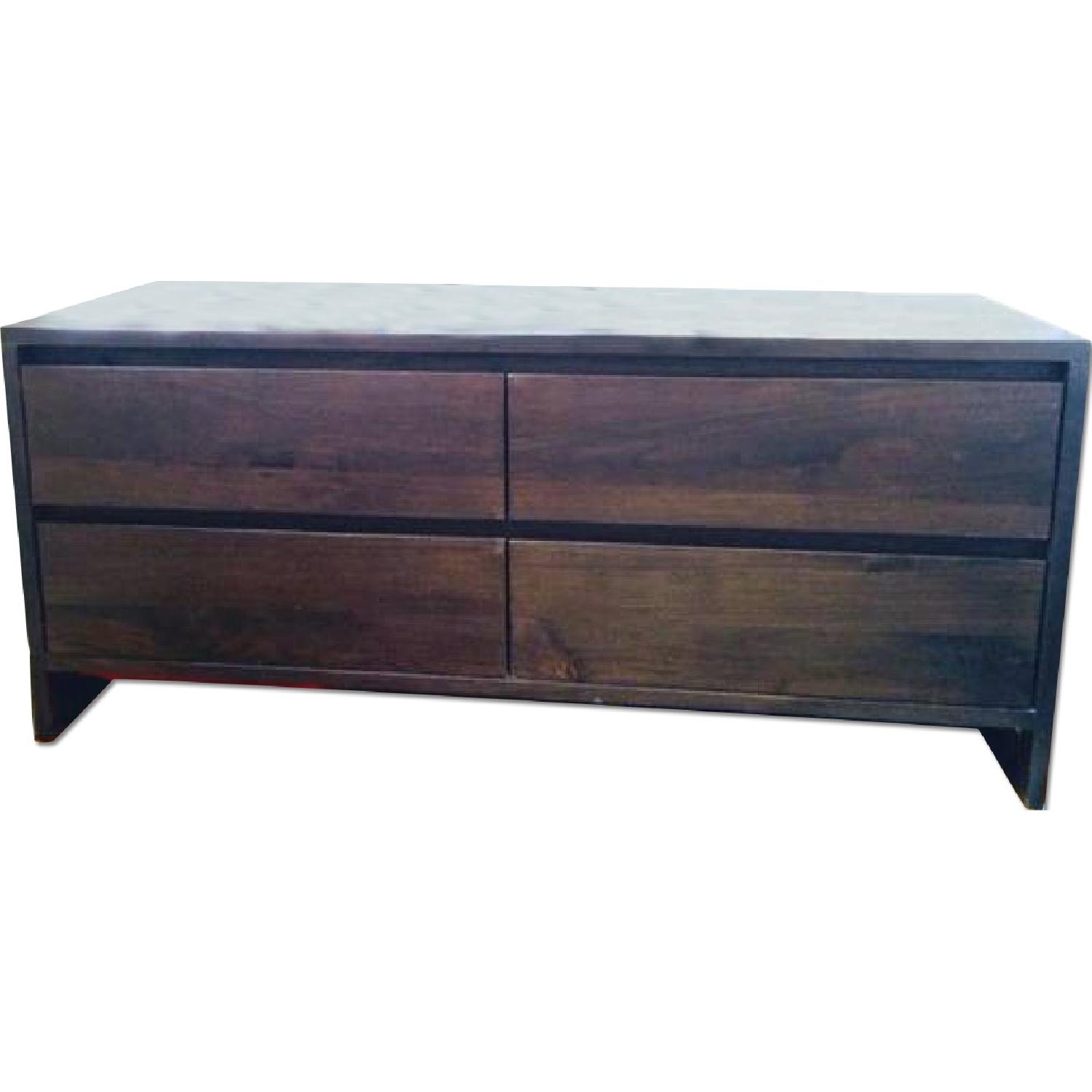 Crate and Barrel 4 Drawer Dresser AptDeco