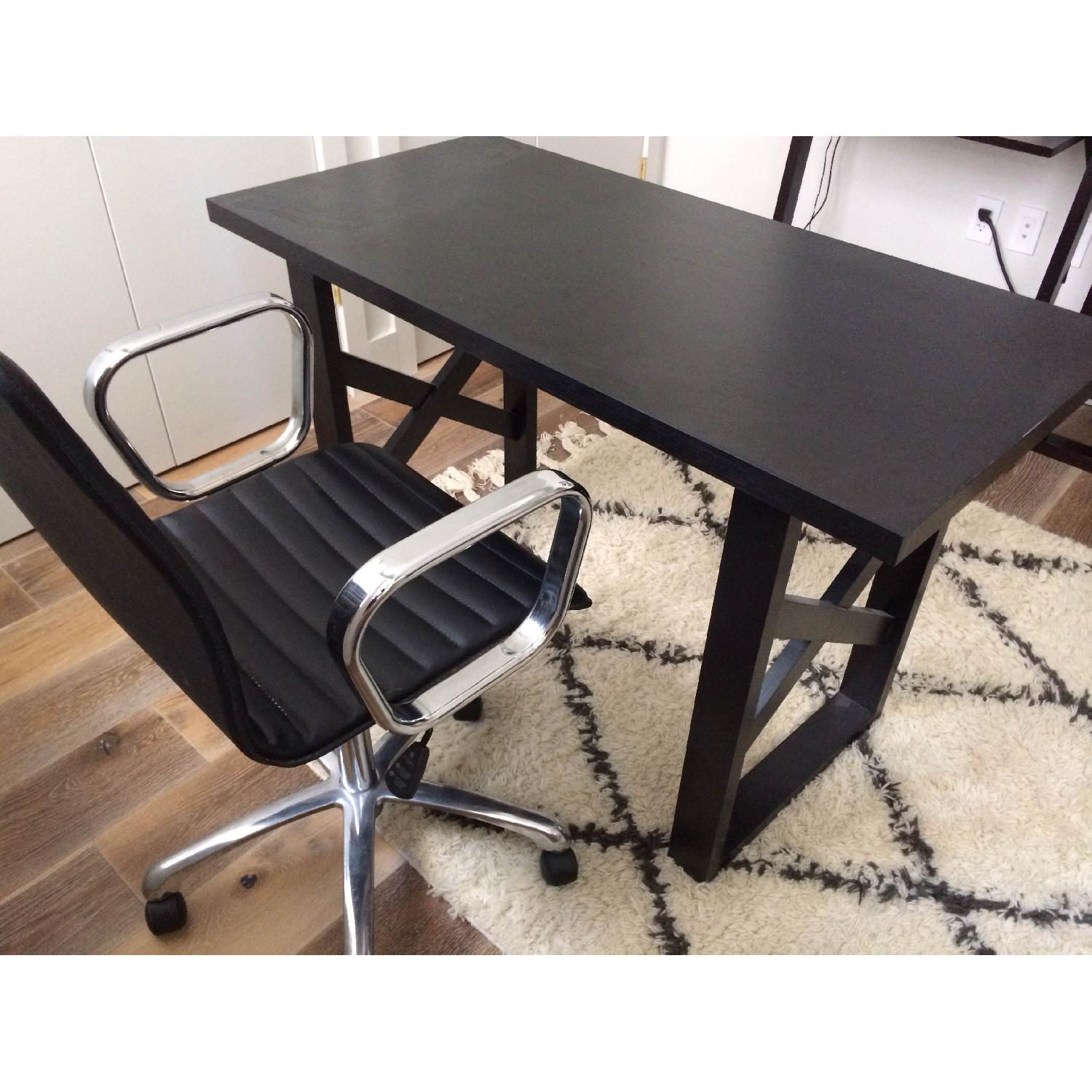 Black Writing Desk - image-1